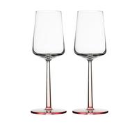 Iittala 2 copas de vino blanco Essence Rosa. 33 cl