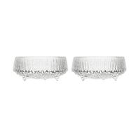 Iittala 2 Cuencos Ultima Thule pequeños tranparente