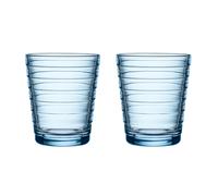 Iittala 2 vasos Aino Aalto 22 cl Aqua