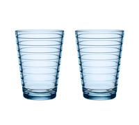 Iittala 2 vasos Aino Aalto 33 cl Aqua