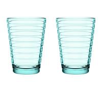Iittala 2 vasos Aino Aalto 33 cl verde azulado