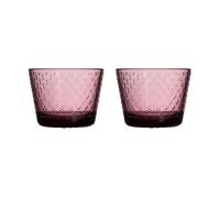 Iittala 2 Vasos de agua Tundra 16 cl Brezo