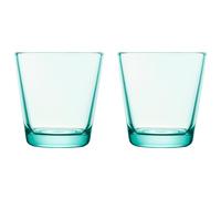 Iittala 2 Vasos Kartio 21 cl verde azulado