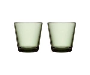 Iittala 2 Vasos Kartio 21 cl Verde pino