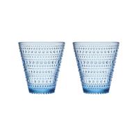 Iittala 2 vasos Kastehelmi 30cl aqua