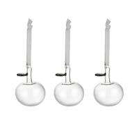 Iittala 3 Colgantes Iittala manzanas de vidrio transparente