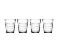 Iittala 4 Vasos de agua Aino Aalto 22 cl transparente