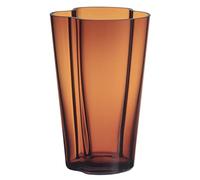 Iittala Aalto 1062549 - Jarrón (Cristal, 14 x 11,2 x 22 cm), Color Cobre