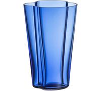 Iittala Aalto 1062562 - Jarrón (Cristal, 14 x 11,2 x 22 cm), Color Azul