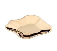 Iittala Aalto - Cuenco, Acero Inoxidable, Oro Rosa, 35.8 x 35.8 x 3 cm