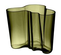 Iittala Jarrón Alvar Aalto verde musgo 160 mm