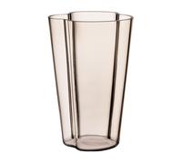Iittala Alvar Aalto Jarrón Linen Cristal Soplado Altura 22 cm (2 Unidades)