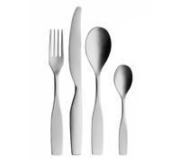 Iittala Cubertería Citterio 98. 16 piezas acero inoxidable mate