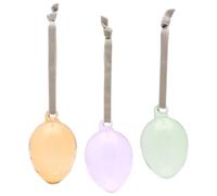 Iittala Glasei 1062501 - Juego de 3 moldes de Cristal (4,8 x 7,5 cm), Multicolor