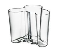 Iittala Jarrón Alvar Aalto 12 cm Transparente Cristal Soplado (2 Unidades)
