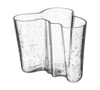 Iittala Jarrón Alvar Aalto edición aniversario 120 mm Cristal burbuja transparente