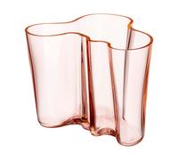 Iittala Jarrón Alvar Aalto rosa salmón 160 mm