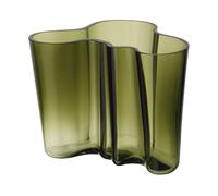 Iittala Jarrón Alvar Aalto verde musgo 160 mm