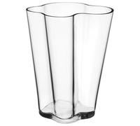 Iittala Jarrón Clear Alvar Aalto Cristal Soplado Altura 27 cm (2 Unidades)