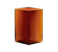 Iittala Jarrón Ruutu. 20.5 x 27 cm cobre