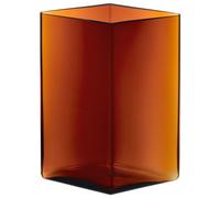 Iittala Jarrón Ruutu Cobre Cristal Soplado 2 Unidades Altura 27 cm