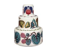 Iittala Jarrón Taika Sato Ø13x18 cm Blanco-multicolor