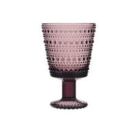 Iittala Juego de 2 piezas de cristal en color violeta, 26 cl, dimensiones: 7,7 x 7,7 x 8,8 cm, 1070202