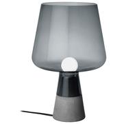 Iittala Lámpara Leimu Lamp Gris Diámetro 25 cm Altura 38 cm Inspirada en Arquitectura Moderna