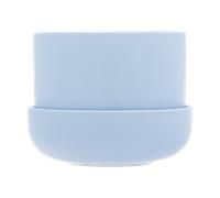 Iittala Maceta con plato Nappula Ø17 cm altura 13 cm Aqua