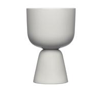 Iittala Maceta Nappula Ø12.5 cm altura 19 cm Gris claro