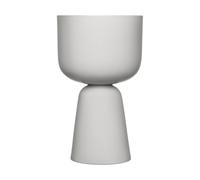 Iittala Maceta Nappula Ø15 cm altura 26 cm Gris claro
