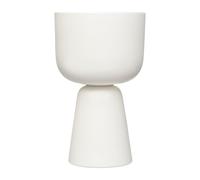 Iittala Maceta Nappula h32 cm Ø19 cm blanco