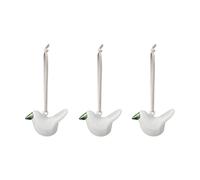 Iittala Pájaros de cristal Iittala. Set de 3 Blanco