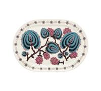 Iittala Plato de servir oval Taika Sato 41 cm Blanco-multicolor