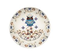 Iittala Plato hondo Taika Ø20 cm blanco con dibujos