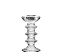 Iittala Portavela con Vela Festivo 15 cm - Set de 6 Unidades con Soporte Metálico