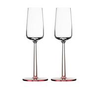Iittala Set de 2 copas de cava Essence Rosa. 21 cl