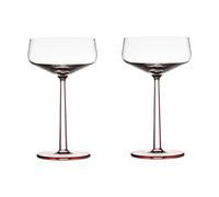 Iittala Set de 2 copas de coctel Essence Rosa. 31 cl