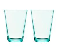 Iittala Set de 2 vasos Kartio 40 cl verde azulado
