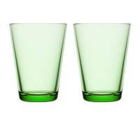 Iittala Set de 2 vasos Kartio 40 cl verde manzana