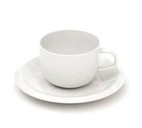 Iittala Taza de café y platillo Raami blanco