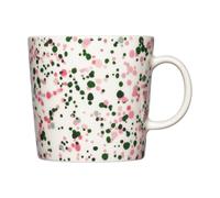 Iittala Oliver Toikka Collection 1070614 - Taza apta para lavavajillas en color rosa y verde, 400 ml, 3