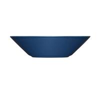 Iittala Teema 1061238 - Plato hondo de porcelana en color azul vintage, dimensiones: 21,6 x 21,6 x 5,5 cm