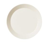 Iittala Teema Plato Plano, Plato, Plato de Desayuno, Plato Tortero, Vitro Porcelana, Blanco, Ø 26 cm, 1005470