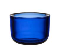 Iittala Valkea 1066663 - Portavelas (Cristal, 6 x 6 x 8,5 cm), Color Azul