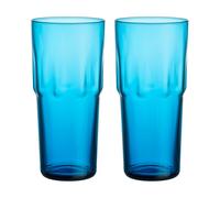 Iittala Vaso alto Solare 39 cl. 2-pack Azul eléctrico