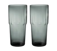 Iittala Vaso alto Solare 39 cl. 2-pack Gris acero