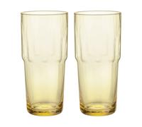 Iittala Vaso alto Solare 39 cl. 2-pack Naranja fuego
