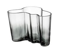 Iittala Vaso Alvar Aalto Edición Limitada 140 mm Transparente-gris oscuro