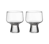 Iittala Vaso con pie Solare 29 cl. 2-pack Claro